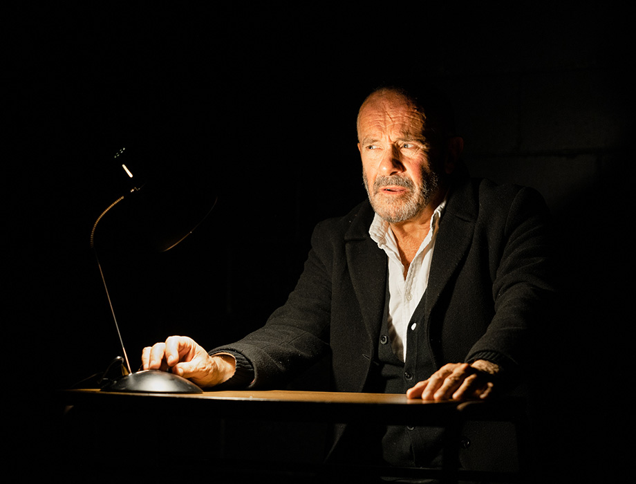 Robert Meldrum in Worstward Ho (photograph by Chelsea Neate).